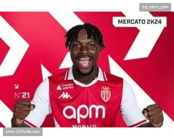 吉达联合以3300万欧元签下摩纳哥19岁前锋伊莱尼赫纳